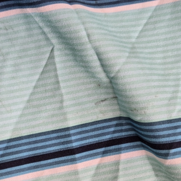 Billabong Platinum X All Day Boys Youth Size 27 Blue Striped Swim Shorts, - Picture 2 of 10